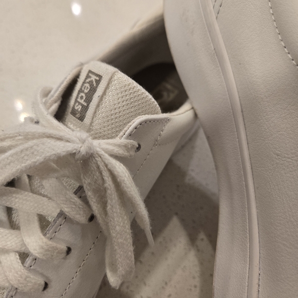 Keds White Leather Sneakers - Picture 2 of 2
